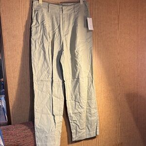Light Sage Green Women’s Flat-Front Dress Pants